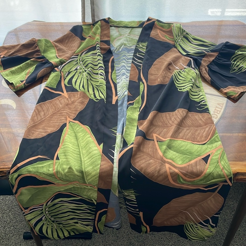 Tropical kimono